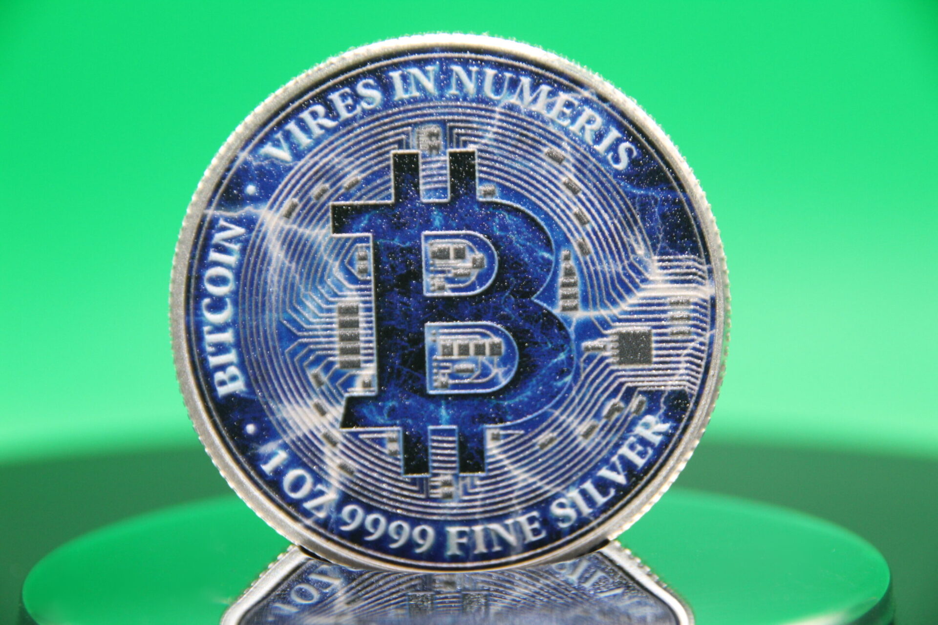 BITCOIN Energy Silver Coin 1 Oz - COIN STORE NFT